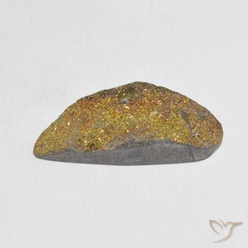 Pyrite arc-en-ciel Multicolore naturelle Fantaisie, 7.49 ct, Opaque