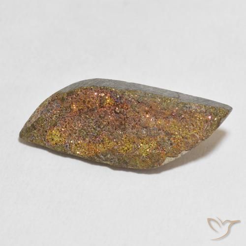 Pyrite arc-en-ciel Multicolore naturelle Fantaisie, 13.53 ct, Opaque