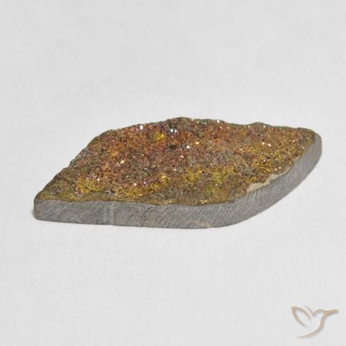 Pyrite arc-en-ciel Multicolore naturelle Fantaisie, 13.53 ct, Opaque
