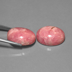 Achetez naturel ct multicolore rhodochrosite gems, coupe ovale, en provenance argentine chez gemselect. en stock, livraison internationale!
