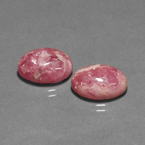 Achetez naturel ct multicolore rhodochrosite gems, coupe ovale, en provenance argentine chez gemselect. en stock, livraison internationale!