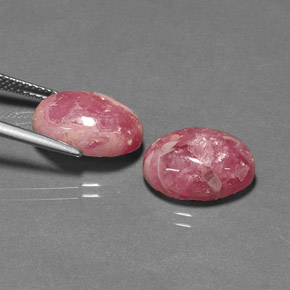 Achetez naturel ct multicolore rhodochrosite gems, coupe ovale, en provenance argentine chez gemselect. en stock, livraison internationale!