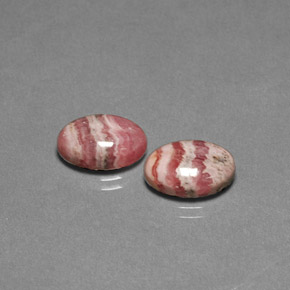 Achetez naturel ct Multicolore Rhodochrosite gems, Coupe ovale, En provenance Argentine chez GemSelect. En stock, livraison internationale!
