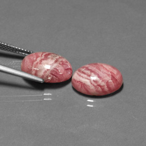 Achetez naturel ct multicolore rhodochrosite gems, coupe ovale, en provenance argentine chez gemselect. en stock, livraison internationale!
