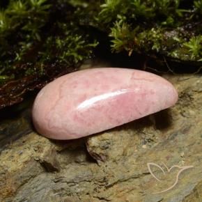 Rhodochrosite Rose naturelle Fantaisie, 20.82 ct, Opaque