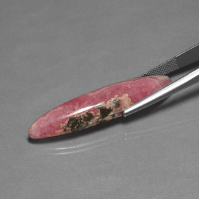 Rhodochrosite multicolore naturelle marquise, 26,04 ct, opaque