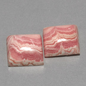 Achetez naturel ct multicolore rhodochrosite gems, carré, en provenance mexique chez gemselect. en stock, livraison internationale!