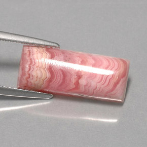 Rhodochrosite Multicolore naturelle Baquette, 5.91 ct, Opaque