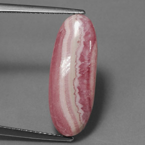Rhodochrosite Rose multiple naturelle Coupe ovale, 11.04 ct, Opaque