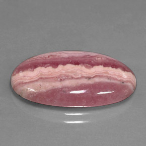 Rhodochrosite Multicolore naturelle Coupe ovale, 10.26 ct, Opaque