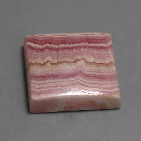 Rhodochrosite Multicolore naturelle Carré, 18.32 ct, Opaque