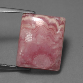Rhodochrosite Rose multiple naturelle Baquette, 14.69 ct, Opaque