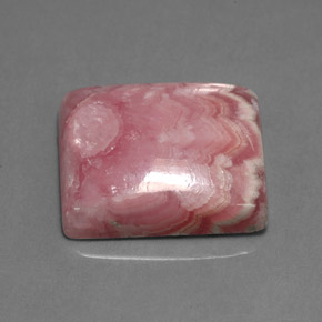 Rhodochrosite Rose multiple naturelle Baquette, 14.69 ct, Opaque