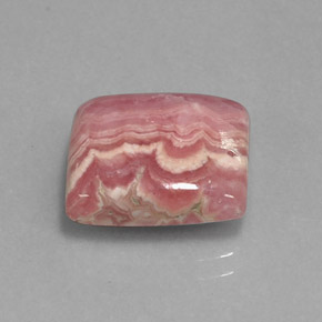 Rhodochrosite Multicolore naturelle Carré, 10.90 ct, Opaque