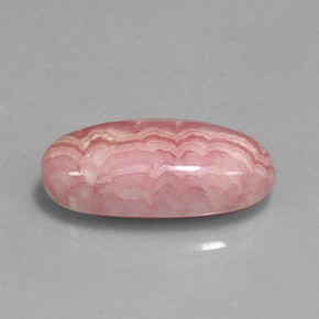 Rhodochrosite Rose multiple naturelle Coupe ovale, 12.06 ct, Opaque