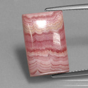 Rhodochrosite Rose multiple naturelle Baquette, 11.95 ct, Opaque