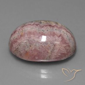 Rhodochrosite Multicolore naturelle ovale, 24.78 ct, Opaque