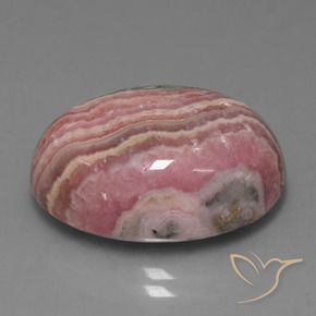 Rhodochrosite Multicolore naturelle ovale, 26.49 ct, Opaque