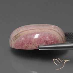 Rhodochrosite Multicolore naturelle ovale, 41.01 ct, Opaque