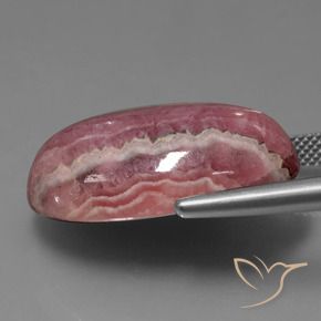 Rhodochrosite Multicolore naturelle ovale, 42.51 ct, Opaque