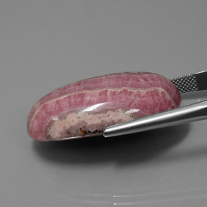 Rhodochrosite Multicolore naturelle Coupe ovale, 60.60 ct, Opaque