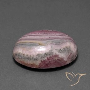 Rhodochrosite Multicolore naturelle ovale, 15.53 ct, Opaque