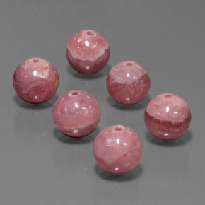 Achetez naturel 45.19ct Multicolore Rhodochrosite gems, Sphère / Boule, En provenance Afrique du Sud chez GemSelect. En stock, livraison internationale!