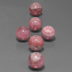 Achetez naturel 45.22ct Multicolore Rhodochrosite gems, Sphère / Boule, En provenance Afrique du Sud chez GemSelect. En stock, livraison internationale!