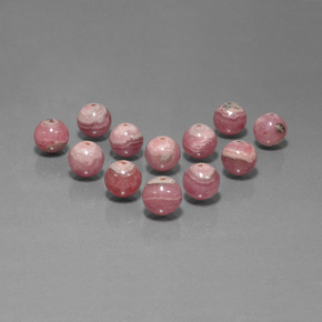 Achetez naturel 77.97ct Multicolore Rhodochrosite gems, Sphère / Boule, En provenance Afrique du Sud chez GemSelect. En stock, livraison internationale!