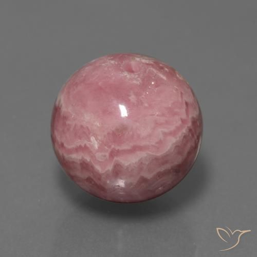 Rhodochrosite Multicolore naturelle Sphère / Boule, 47.66 ct, Opaque