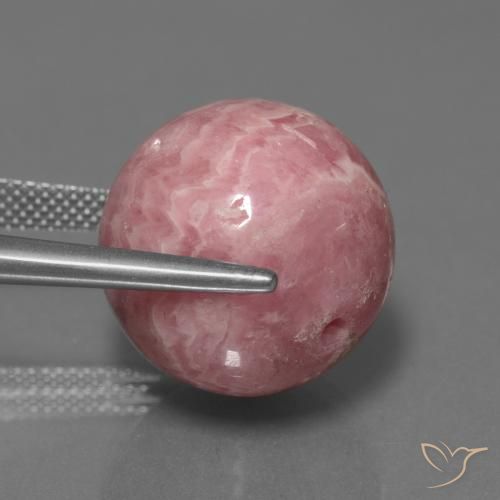 Rhodochrosite Multicolore naturelle Sphère / Boule, 47.66 ct, Opaque