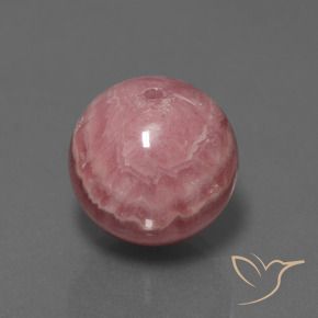 Rhodochrosite Multicolore naturelle Sphère / Boule, 35.68 ct, Opaque