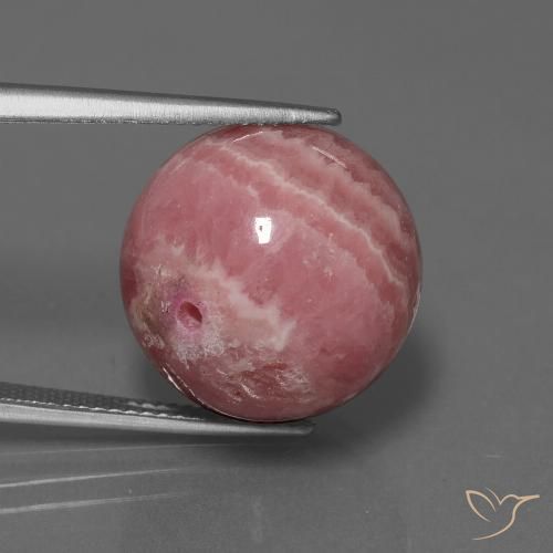 38.55ct Naturel Multicolore Rhodochrosite, Sphère / Boule, Opaque