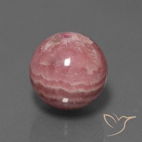 Rhodochrosite Multicolore naturelle Sphère / Boule, 38.55 ct, Opaque