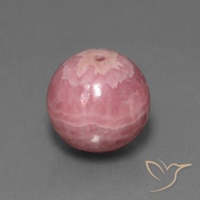 Rhodochrosite Multicolore naturelle Sphère / Boule, 36.70 ct, Opaque