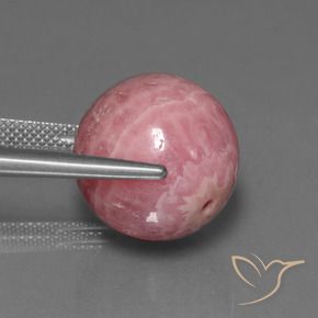 Rhodochrosite Multicolore naturelle Sphère / Boule, 36.70 ct, Opaque