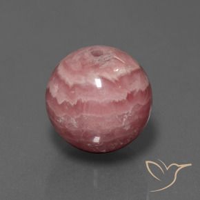 Rhodochrosite Multicolore naturelle Sphère / Boule, 36.61 ct, Opaque