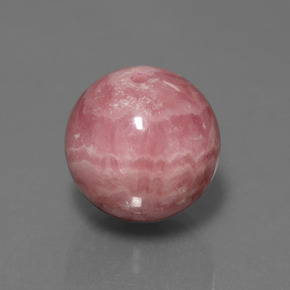 Rhodochrosite Multicolore naturelle Sphère / Boule, 37.10 ct, Opaque