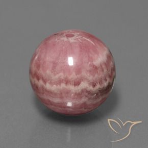 Rhodochrosite Multicolore naturelle Sphère / Boule, 46.41 ct, Opaque