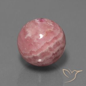Rhodochrosite Multicolore naturelle Sphère / Boule, 40.96 ct, Opaque