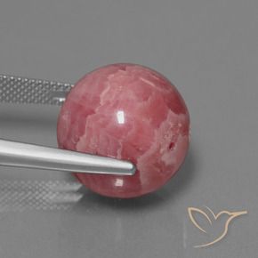 Rhodochrosite Multicolore naturelle Sphère / Boule, 35.84 ct, Opaque