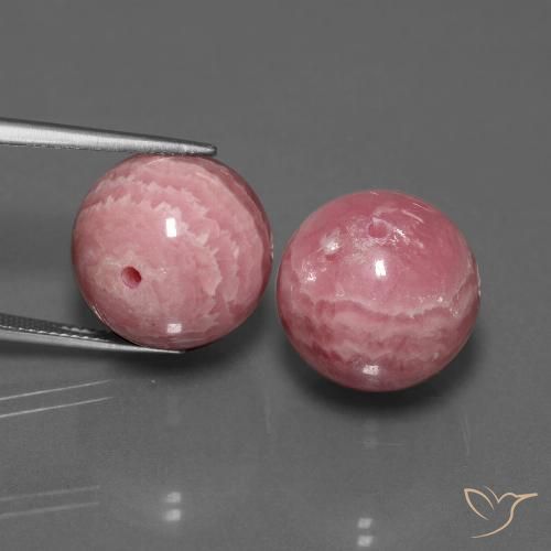 81.64ctw Naturel Multicolore Rhodochrosite, Sphère / Boule, Opaque
