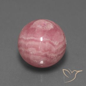 Rhodochrosite Multicolore naturelle Sphère / Boule, 43.90 ct, Opaque