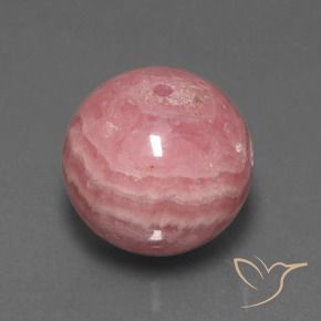 Rhodochrosite Multicolore naturelle Sphère / Boule, 50.39 ct, Opaque
