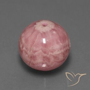 Rhodochrosite Multicolore naturelle Sphère / Boule, 46.97 ct, Opaque