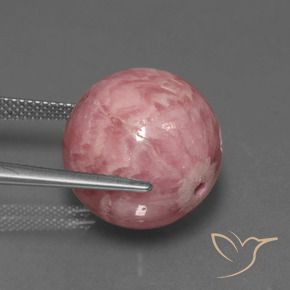 Rhodochrosite Multicolore naturelle Sphère / Boule, 46.97 ct, Opaque