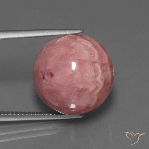 40.50ct Naturel Multicolore Rhodochrosite, Sphère / Boule, Opaque