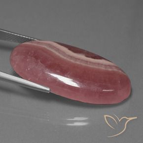 Rhodochrosite Multicolore naturelle ovale, 46.91 ct, Opaque