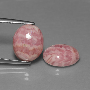 Achetez naturel 9.93ct Multicolore Rhodochrosite gems, Coupe ovale, En provenance Afrique du Sud chez GemSelect. En stock, livraison internationale!