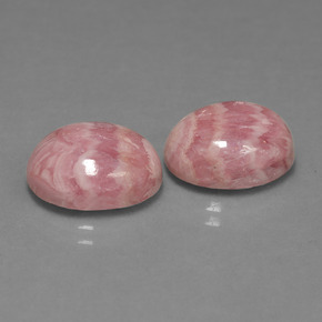 Achetez naturel 12,38ct multicolore rhodochrosite gems, coupe ovale, en provenance afrique du sud chez gemselect. en stock, livraison internationale!